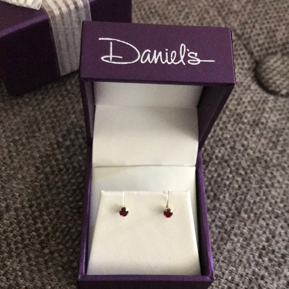 Daniels Baby Birthstone earrings